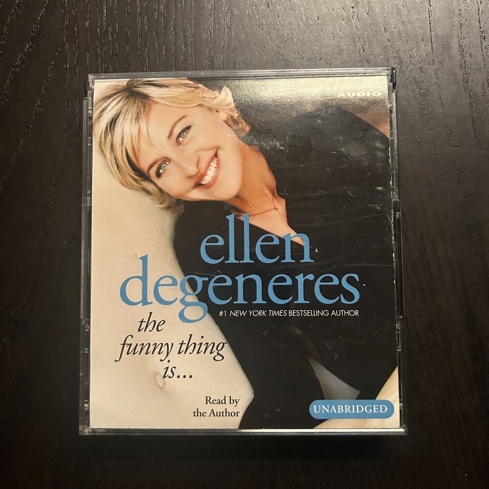 The Funny Thing Is... by Ellen DeGeneres 2003, Compact Disc, Unabridged